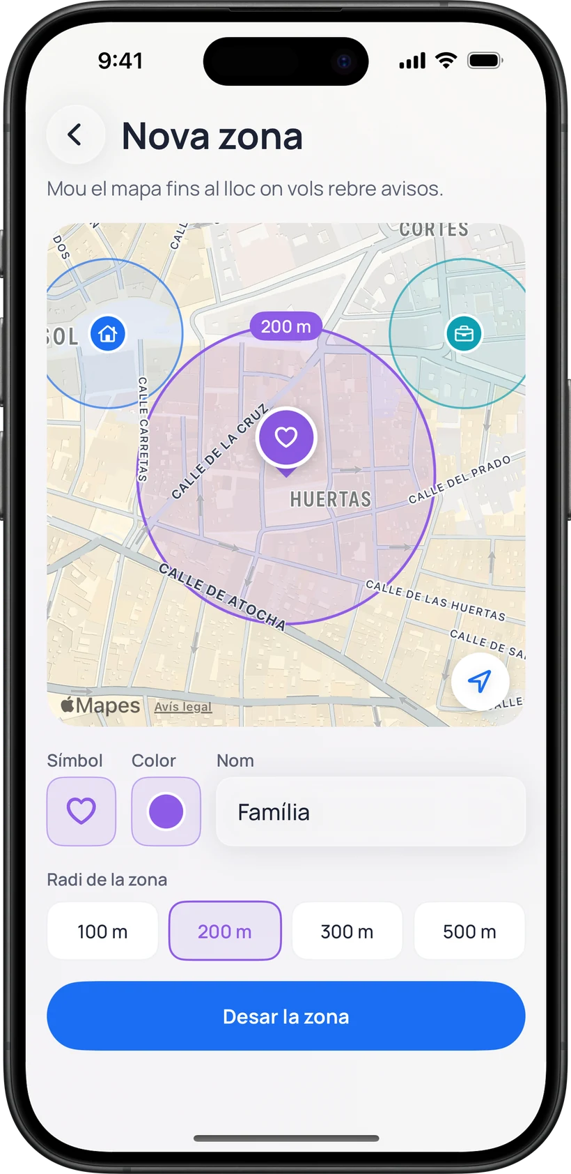Només a les meves zones