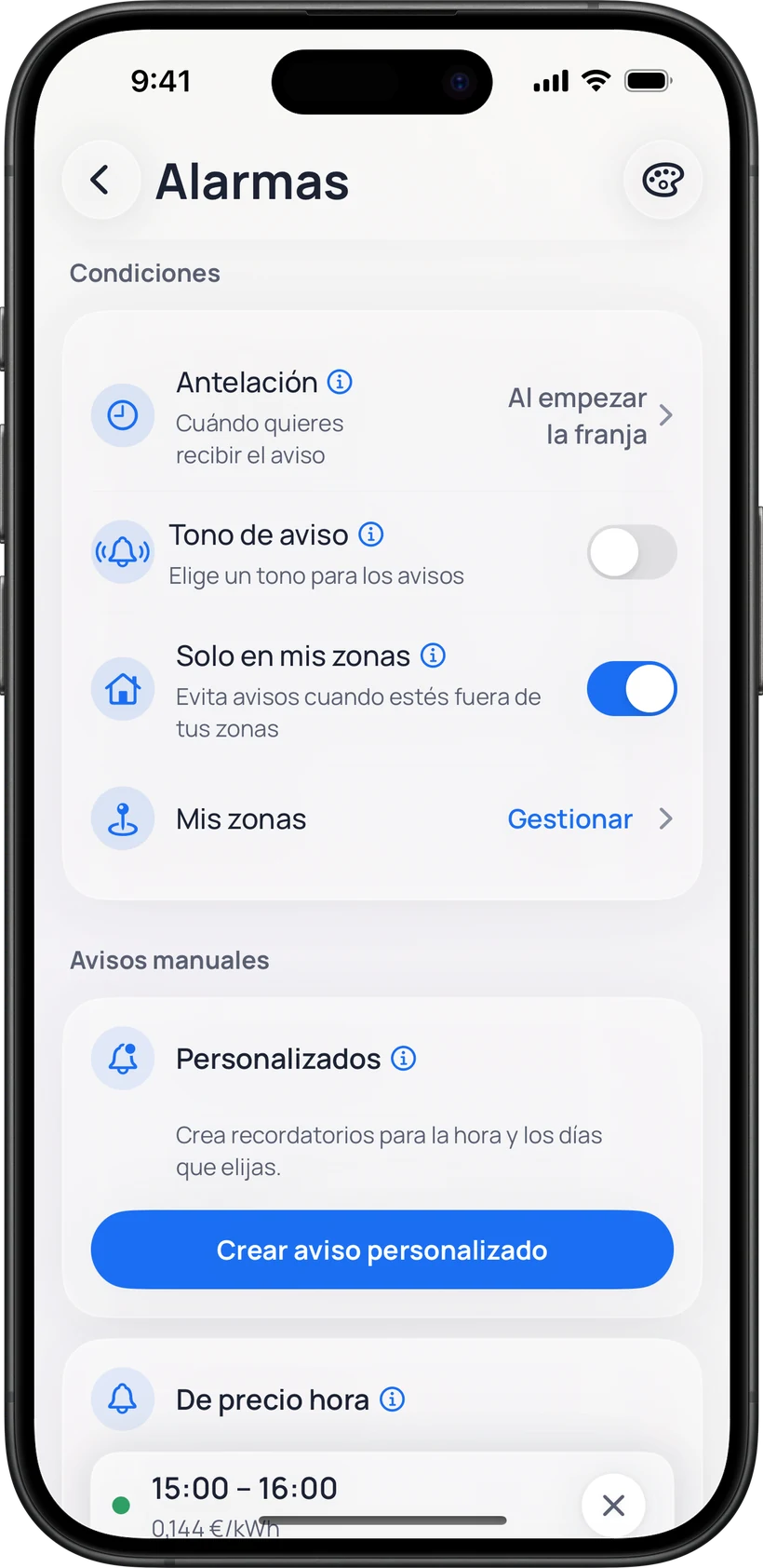 Antelación